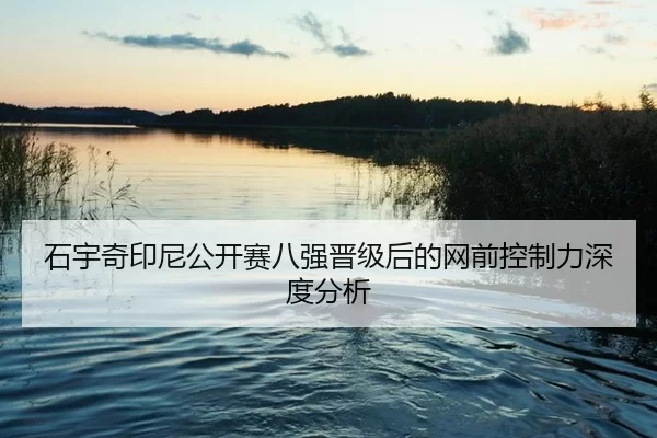 石宇奇印尼公开赛八强晋级后的网前控制力深度分析